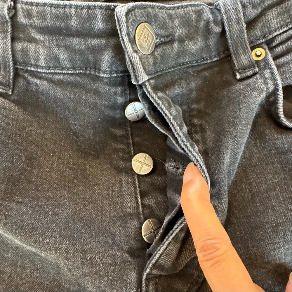 Ksubi Black Skinny Chitch Jeans Men’s 33 x 32 Button Fly Stretch